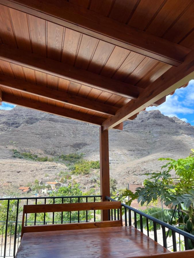 Casa Rural Con Bano Adaptado Y Piscina En Mogan Bagian luar foto